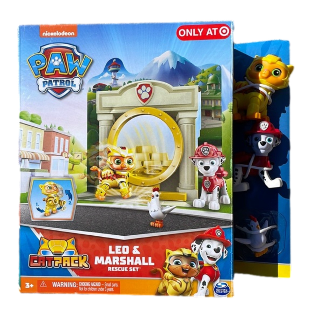 PAW Patrol Leo & Marshal Rescue Set NWT